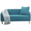 1PCS Sofa Slipcover Stretch Couch Cover All Inclusive Sofa Cover Washable Furniture Protector Soft and Durable Sofa Cover Suitable for 90-140cm Single SofaWest Lake Blue view 1