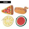 Marushin 0585002200 Die-Cut Lemon Food Funny Cosmetic Pouch view 3