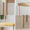 rff Chair/Dining Room Home Bedroom Desk Stool/backrest Study Dormitory Horn Chair/Simple Study College Student Dining Chair (Color : C) view 4