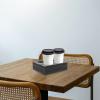 Foam Drink Carrier Holder Trays 2pcs 4 Cup Holder Drink Carriers for Takeout Picnics Outdoors Travel view 4