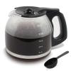 12-Cup Replacement Coffee Carafe Compatible with Mr. Coffee Coffee maker Pot, Replace Part# PLD12 PLD12-RB Series, Black Handle view 1