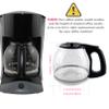 12-Cup Replacement Coffee Carafe Compatible with Mr. Coffee Coffee maker Pot, Replace Part# PLD12 PLD12-RB Series, Black Handle view 3