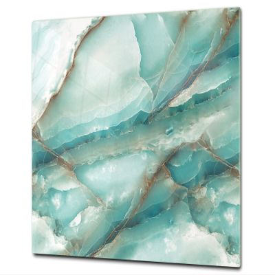 Tempered GLASS Cutting Board Worktop saver and Pastry Board - Glass Kitchen Board; MEASURES: SINGLE: 60 x 52 cm (23,62 x 20,47); DOUBLE: 30 x 52 cm (11,81 x 20,47); D21 Marbles 1 Series