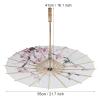 Haofy Japanese Parasol Hand made Oiled Paper Umbrella Chinese Art Classical Dance Parasol Plum Blossom for Photography, Wedding Parties view 4