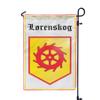 Norway Akershus Lrenskog 12x19 Inches Double Sided Garden Flag view 1
