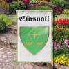 Norway Akershus Eidsvoll 12x19 Inches Double Sided Garden Flag view 2