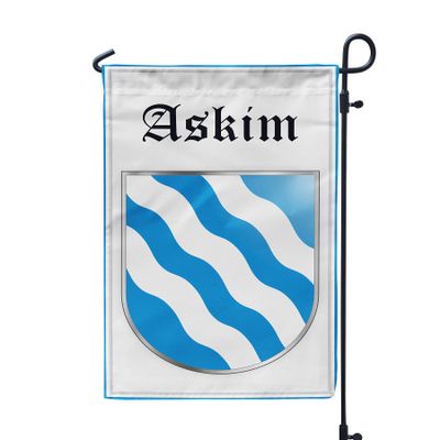 Norway stfold Askim 12x19 Inches Double Sided Garden Flag