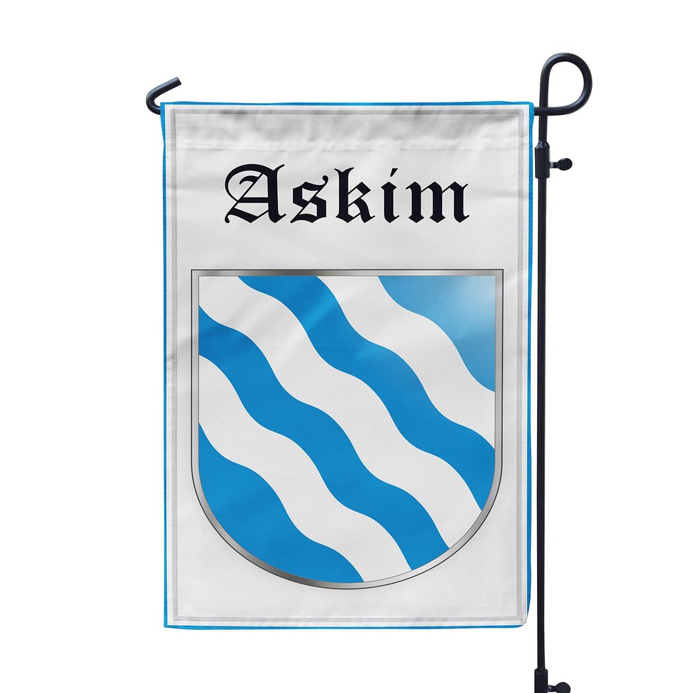 Norway stfold Askim 12x19 Inches Double Sided Garden Flag