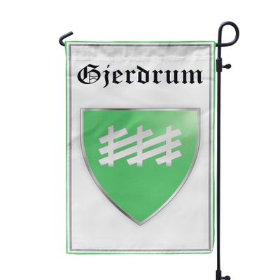 Norway Akershus Gjerdrum 12x19 Inches Double Sided Garden Flag