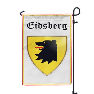 Norway stfold Eidsberg 12x19 Inches Double Sided Garden Flag