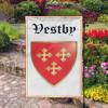 Norway Akershus Vestby 12x19 Inches Double Sided Garden Flag view 2
