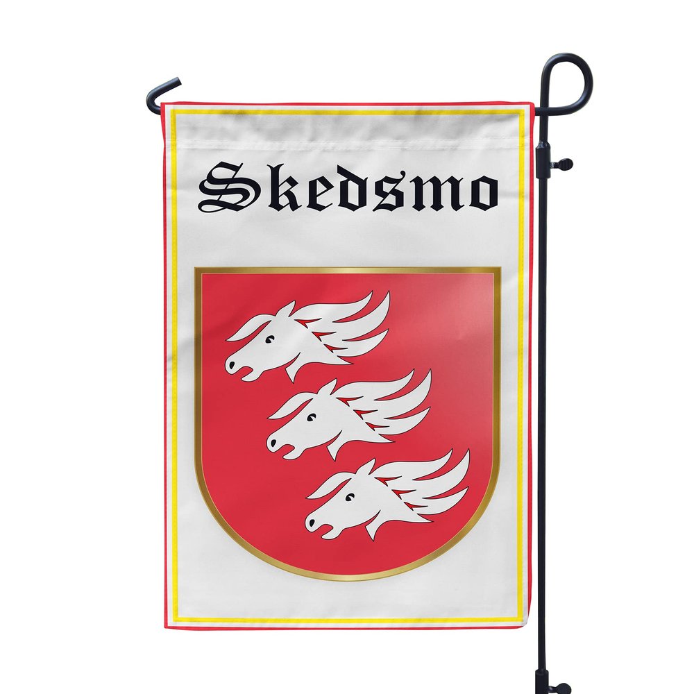 Norway Akershus Skedsmo 12x19 Inches Double Sided Garden Flag