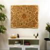 BHDecor Home Wall Decor  Multilayered Laser Cut Carved Elegant Wooden Mandala Hanging MDF Panels for Decoration - Rustic Contemporary Artwork 18.8 x 11.8 inch (48 x 30cm) view 2