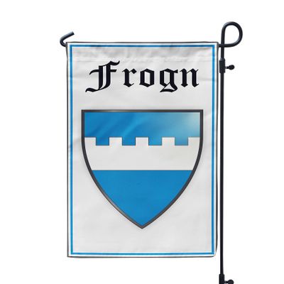 Norway Akershus Frogn 12x19 Inches Double Sided Garden Flag