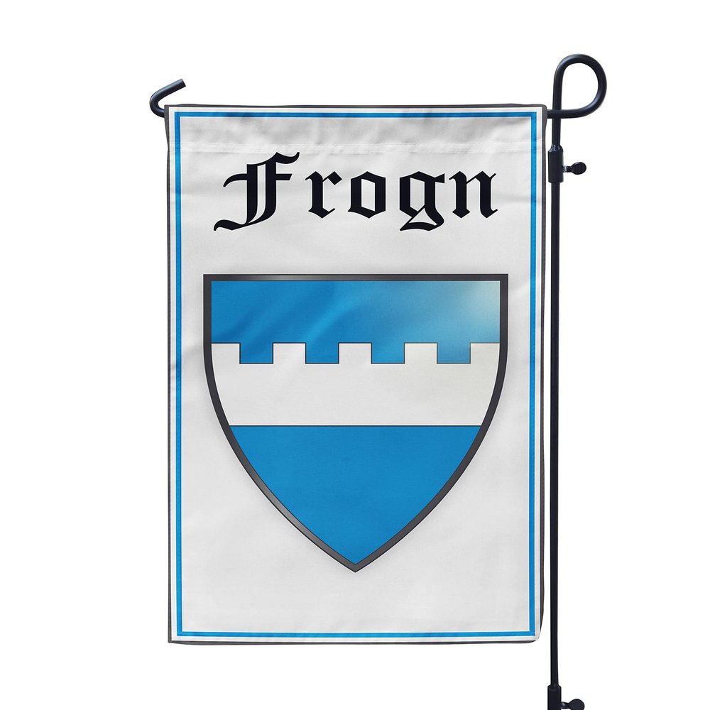 Norway Akershus Frogn 12x19 Inches Double Sided Garden Flag