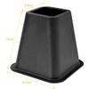 KaysaLY 4.7Inch Furniture Riser, 4 Pieces Sturdy Bed Chair Sofa Riser Feet Lift Set, Under Bed Risers Heavy Duty 500kg Stable Riser Feet Lift Set view 2