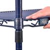 Nexel Nexelon, 4 Tier, Wire Shelving Unit, 1 Heavy Duty Shelf, 36" W x 24" D x 63" H view 4