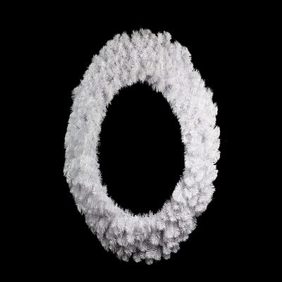 2' White Sequoia Wreath