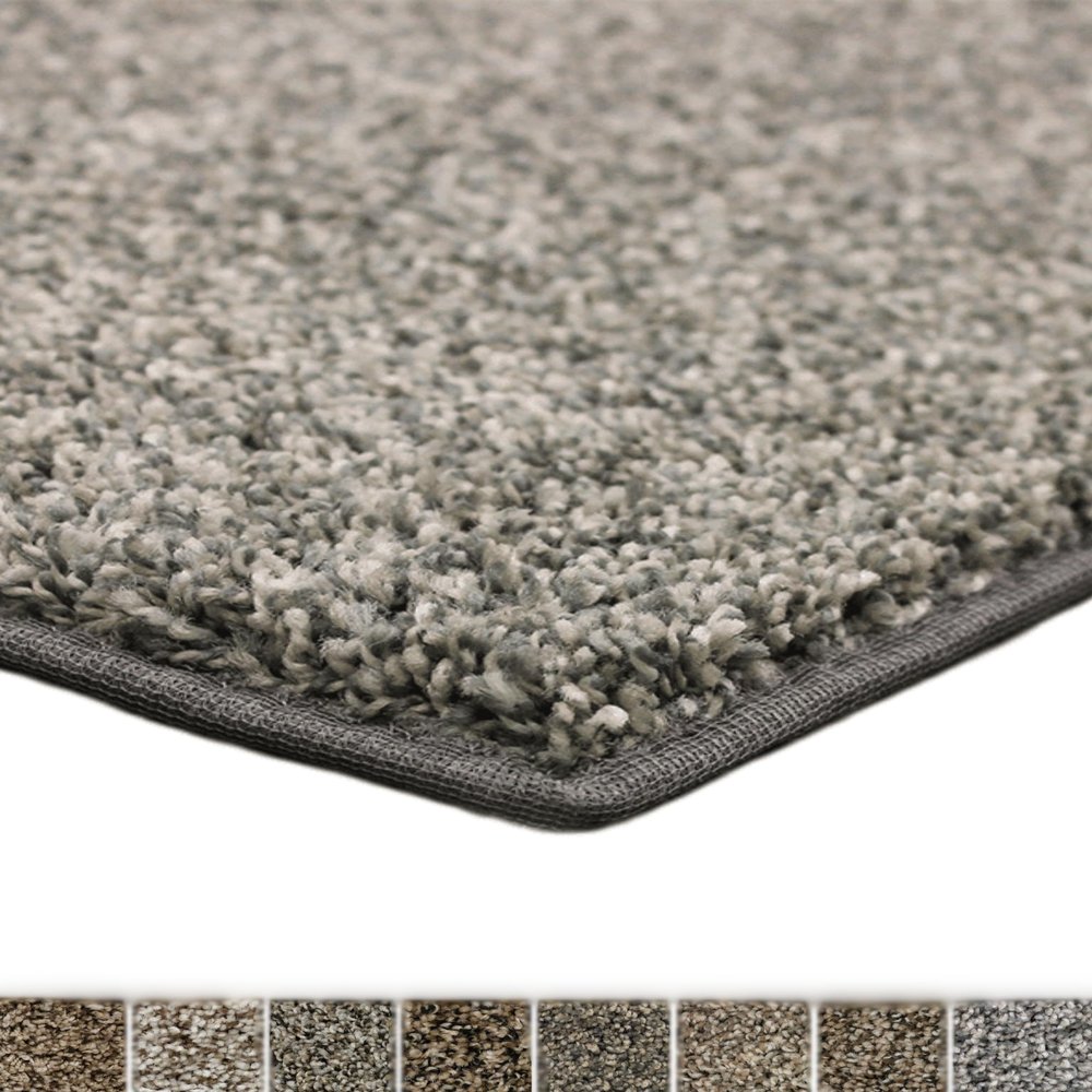 KOECKRITZ Customizable Carpet Area Rug for Living Room, Bedroom, Kitchen, and Dorm - Cute Neutral Accent Decor for Modern Office or Home | Economy Carpet Solution - Square 5'x5' ft, Gemstone