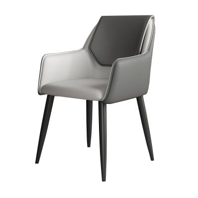 rff Italian Dining Chair/Home Modern Simple and Comfortable Leather Chair/Restaurant Hotel Chair/Nail Desk Chair (Color : D)