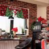 Singingin Christmas Snowman Valances for Windows Merry Xmas Tree Red Plaid Rod Pocket Short Window Valance Curtains Holiday Home Decor Treatment Kitchen Living Room Bedroom 54x18in view 4