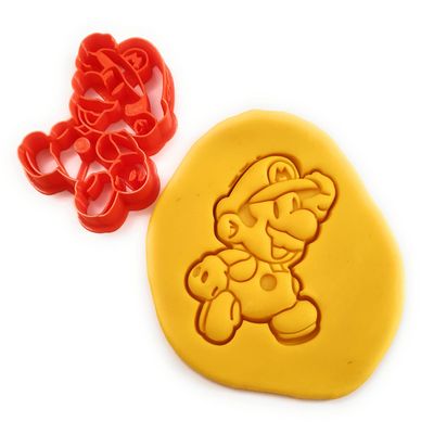T3D Cookie Cutters Inspired By Mario Bros Cookie Cutter, Suitable for Cakes Biscuit and Fondant Cookie Mold for Homemade Treats