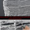 Qtisky Set of 5 Halloween Creepy Gauze Cloth Decoration, Indoor Outdoor White Scary Halloween Gauze Tapestry Decor, Spooky Decorations for Home Wall Yard Haunted House Party Supplies, 72 x 30 inch view 2