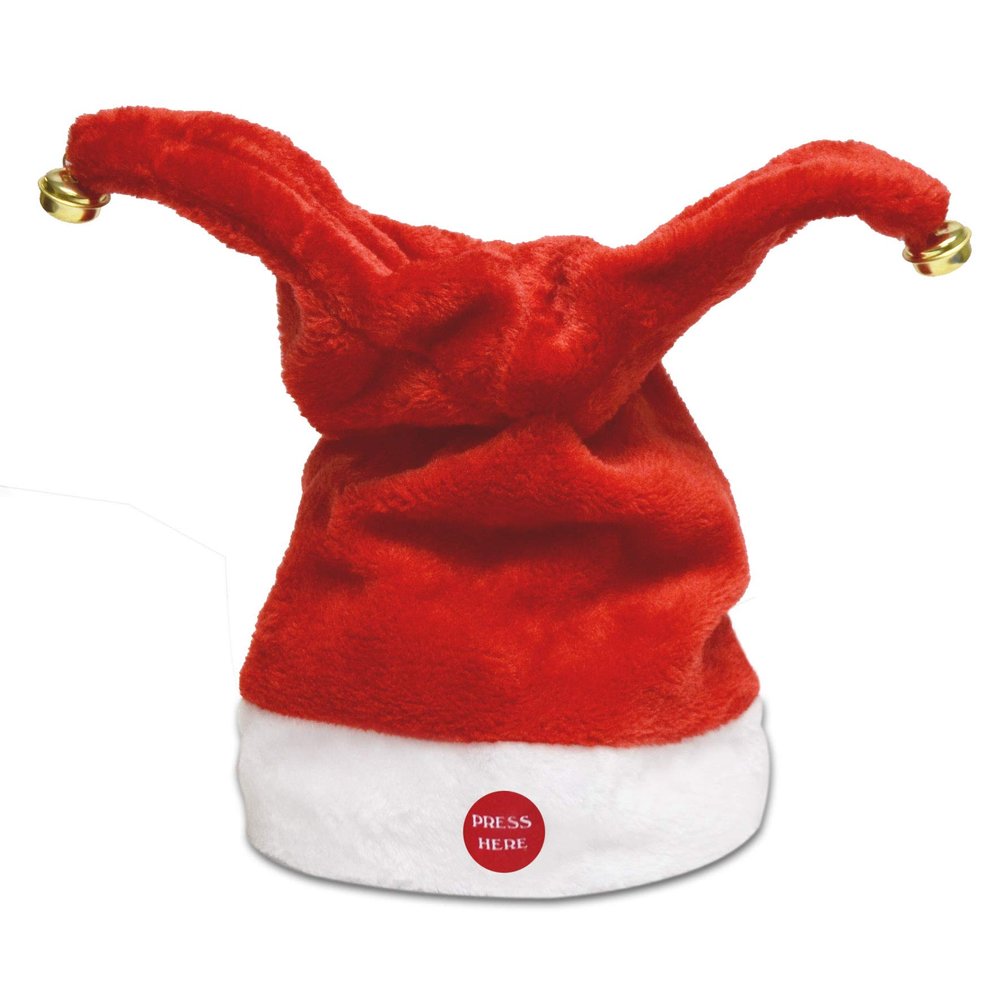 Strong Camel Christmas Hat Moves to Music with the Dancing Santa Hat for Unisex Adults New Year Festive Party