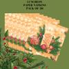 Keep Unique 20-ct 13x13 Christmas Candle Ornaments Paper Luncheon Decoupage Napkins, 3-Ply Serviettes Napkin for Art, Dinner and Party, Disposable Napkins Decor view 3