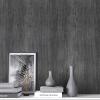 CRE8TIVE Dark Grey Wood Contact Paper 24"x118" Wide Peel and Stick Wood Grain Wallpaper Self Adhesive Waterproof Removable Thick Rustic Wood Vinyl Paper Roll Durable for Bathroom Countertops Cabinets view 1
