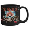 2021 What a Shitshow Mug Christmas 2021 Funny Circus Secret Santa White Elephant Holiday Keepsake 11 or 15 oz Black Ceramic Coffee Cup view 2