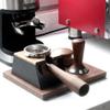 C/M Wood Coffee Filter Tamper Holder Wooden Espresso Mat Stand Station, Mat, Barista Tools Machine Accessories - 3 Holes 58Mm view 3