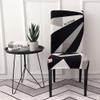 1/2/4/6PCS Geometric Chair Cover Spandex Removable Seat Cover for Dining Room Weddings Hotel Party Banquet housse de Chaise,Color 11,1 Piece view 1