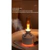 Grafken Retro USB Humidifier Mini Humidifier Home Desktop Atmosphere Lamp Humidifier, Bedroom Living Room Children's Room Dining Office (Color : Black) view 3
