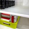 Cabinet Liners Non Adhesive Clear Kitchen Drawer Shelf Liner, 24 in x 20 FT Non Slip Waterproof Fridge Mat for Refrigerator, Dresser, Wire Shelf, Toolbox, Cupboard, Pantry, Storage and Desk view 2