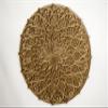 BHDecor Home Wall Decor  Multilayered Laser Cut Carved Elegant Wooden Mandala Hanging MDF Panels for Decoration - Rustic Contemporary Artwork 14.1 x 14.1 inch (36cm) view 3