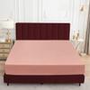 Sufdari Sundari Mattress Protector,Waterproof Mattress Cover Queen,18'' Deep Pocket Mattress Protector,Fitted Sheet Style with Elastic Rubber Band,Washable and Easy Care-Light Pink,Queen view 3