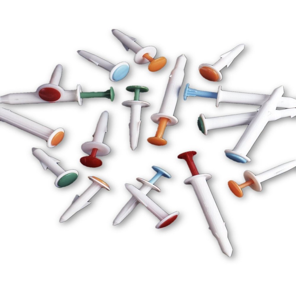 Pop Up Disposable Cooking Thermometer, 5-Temp, Small Variety Pack of 10