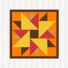 BARN Quilt Block Outdoor Square BQ012-03 | 6 Sizes | Outside Pattern | Wall Art | Yard Art | Barn Quilt Sign | Farm Quilt Design (11.5" x 11.5" 1 Sided) view 1
