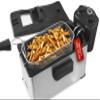 Elite Gourmet EDF-3500# Electric Immersion Deep Fryer. Removable Basket, Timer Control Adjustable Temperature, Lid with Viewing Window and Odor Free Filter view 3
