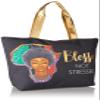 African American Expressions - Canvas Totebag, Africa Blessed Not Stressed, 20 x 15 Inch, CHB-14 view 2