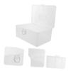 Cabilock 1pc Large Capacity Practical Plastic Mahjong Storage Box Handle and Lock Multi-function Organizer for Mahjong Tiles and More Lightweight and Home Use view 4