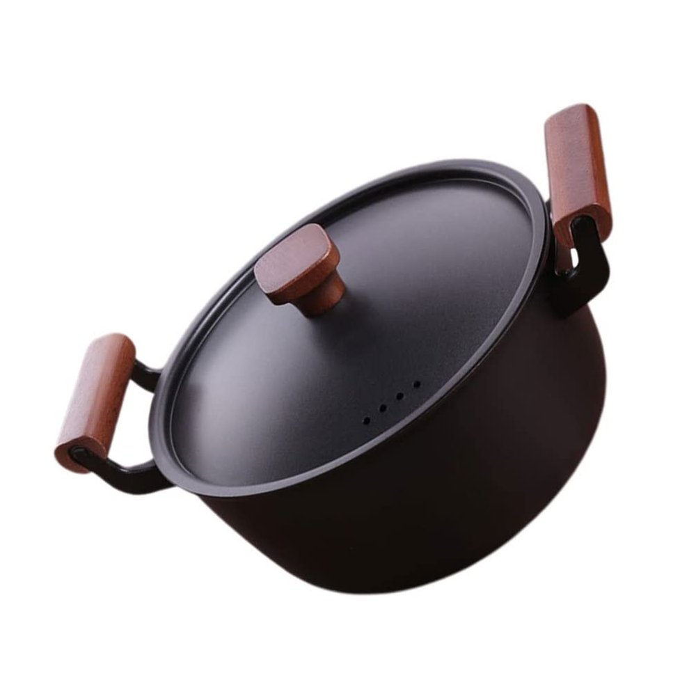 1pc Non-stick Soup Pot Cooking Pot Lid for Outdoor Cooking Camping and Family Gatherings Design for Efficient Meal Preparation