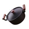 1pc Non-stick Soup Pot Cooking Pot Lid for Outdoor Cooking Camping and Family Gatherings Design for Efficient Meal Preparation view 1