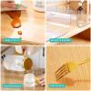 AimerGro 60x72 Inch Clear Table Pad Protector 1.5mm Thick Vinyl Plastic Table Cover Mat Transparent Desk Mat for Office Writing Desk Heat Resistant Waterproof Coffee Table Protector Dining Tablecloth view 3