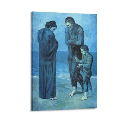 29 Picasso Paintings - Pablo Picasso - The Tragedy 1903 Canvas Art Poster and Wall Art Picture Print Modern Family Bedroom Decor Posters 16x24inch(40x60cm)