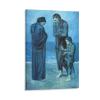 29 Picasso Paintings - Pablo Picasso - The Tragedy 1903 Canvas Art Poster and Wall Art Picture Print Modern Family Bedroom Decor Posters 16x24inch(40x60cm) view 1