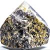 95mm 425g Purple Lepidolite Rough w/Polished Top Natural Lithia Mica Gemstone Crystal Mineral Flower Sugilite Point Specimen - Brazil view 1