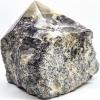 95mm 425g Purple Lepidolite Rough w/Polished Top Natural Lithia Mica Gemstone Crystal Mineral Flower Sugilite Point Specimen - Brazil view 3