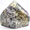 95mm 425g Purple Lepidolite Rough w/Polished Top Natural Lithia Mica Gemstone Crystal Mineral Flower Sugilite Point Specimen - Brazil view 4